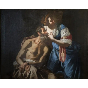 Caritas Romana centered on a white square