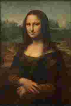 Mona Lisa at JPEG quality 10