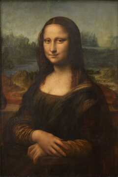 Mona Lisa at JPEG quality 50