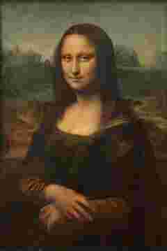 Mona Lisa at JPEG quality 10