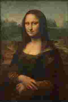 Mona Lisa at JPEG quality 10